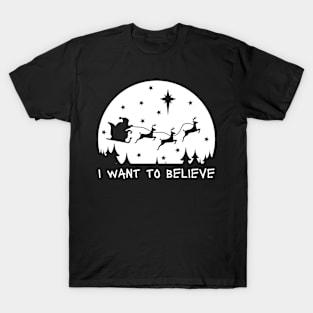 I Want To Believe - white T-Shirt